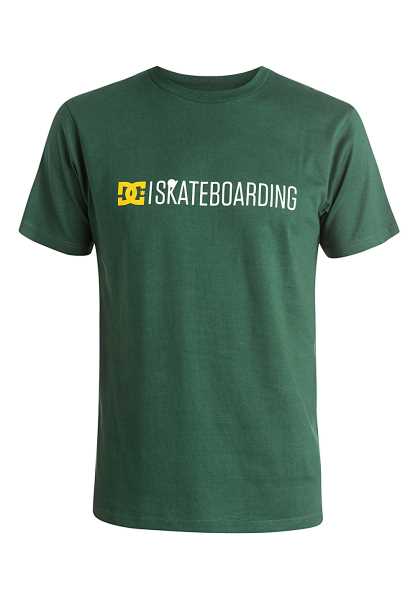 Dc Minimal 2 - Verde Uomo Estate T-Shirts (S6425)